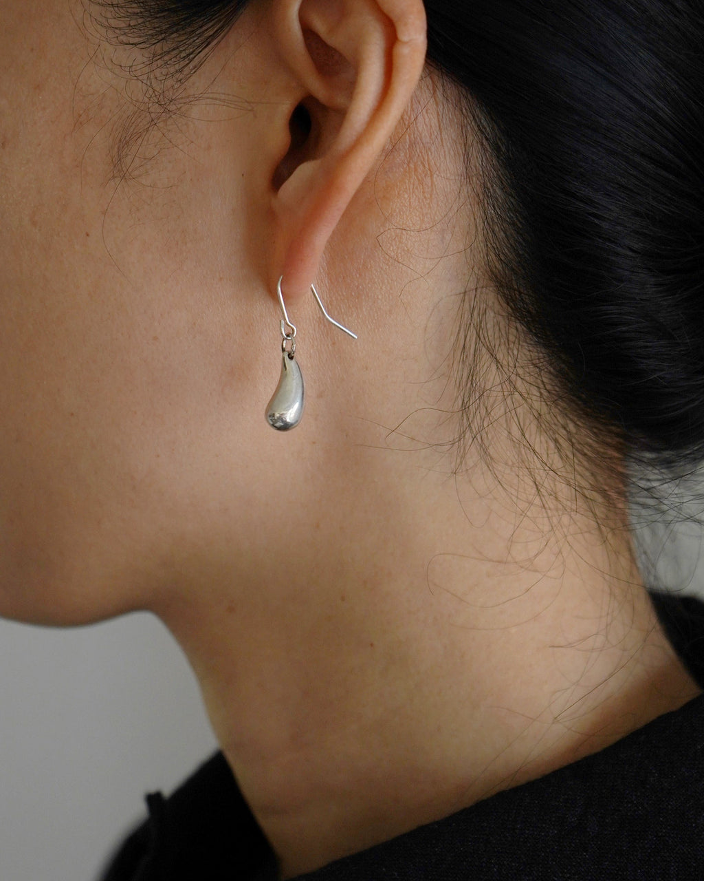 Silver Teardrop Earrings