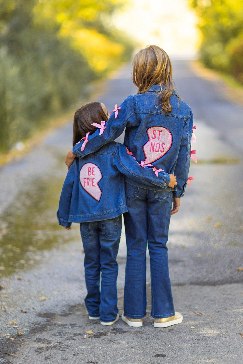 "Best Friends" Denim Jacket