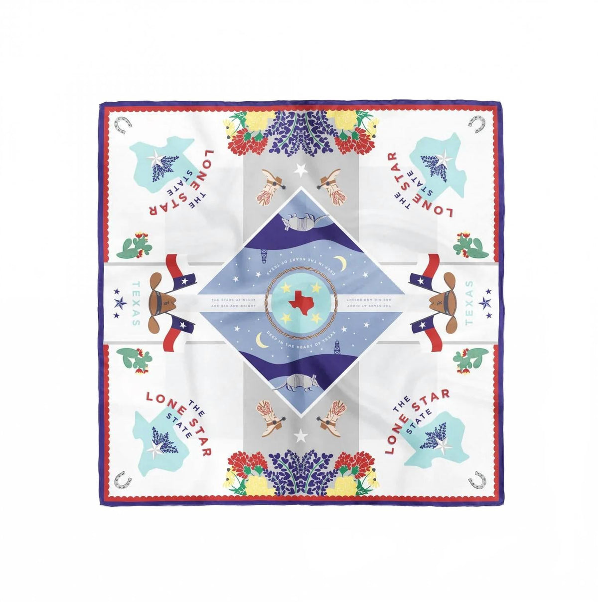 Women's Lone Star State Saturday Scarf In Multicolor