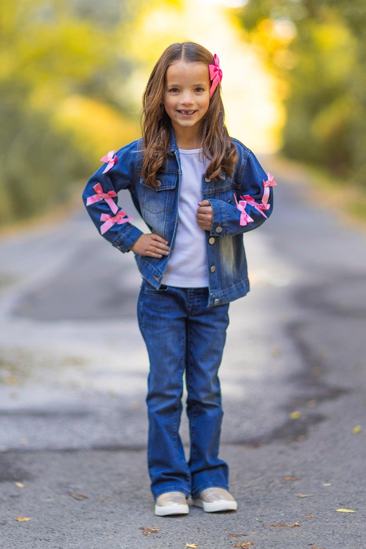"Best Friends" Denim Jacket