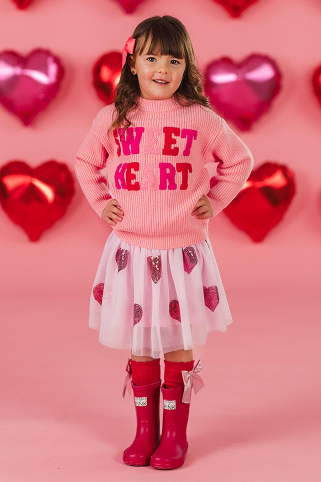 "Sweet Heart" Tutu Skirt Set