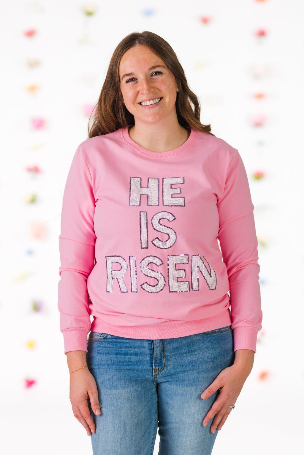 Mom & Me - "He Is Risen" Top & Skirt Set