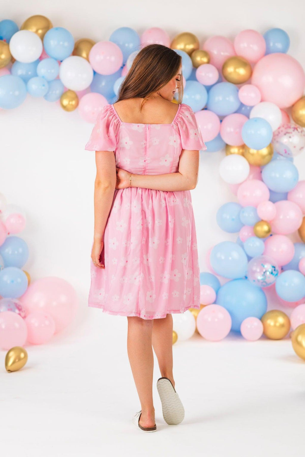 Mom & Me - Flower Print Dress