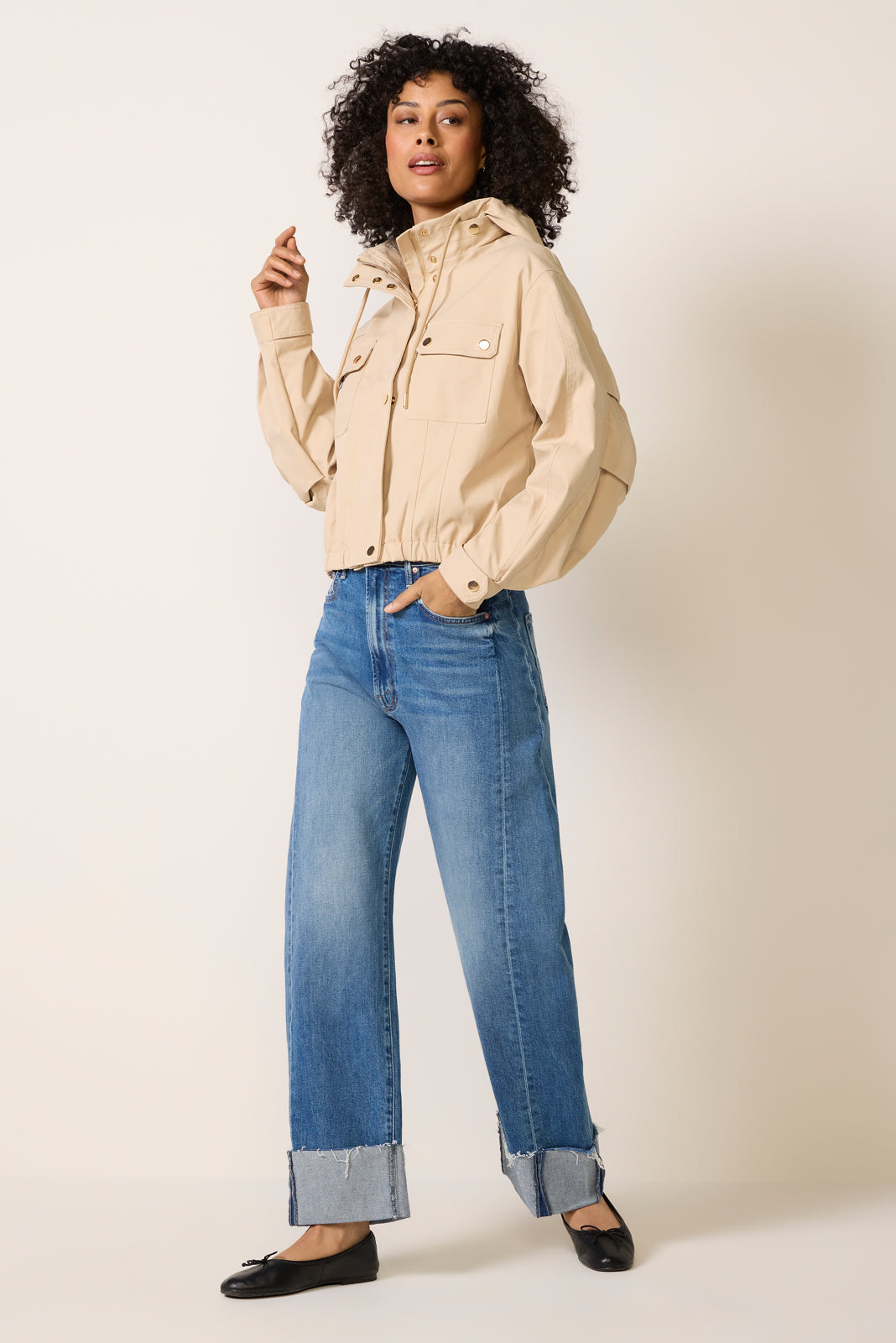 Women's The Half-Pipe Flood Cuff Fray Jeans