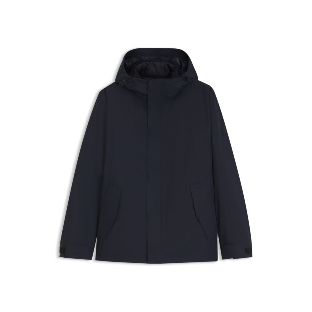 Waterproof and windproof hooded casual jacket