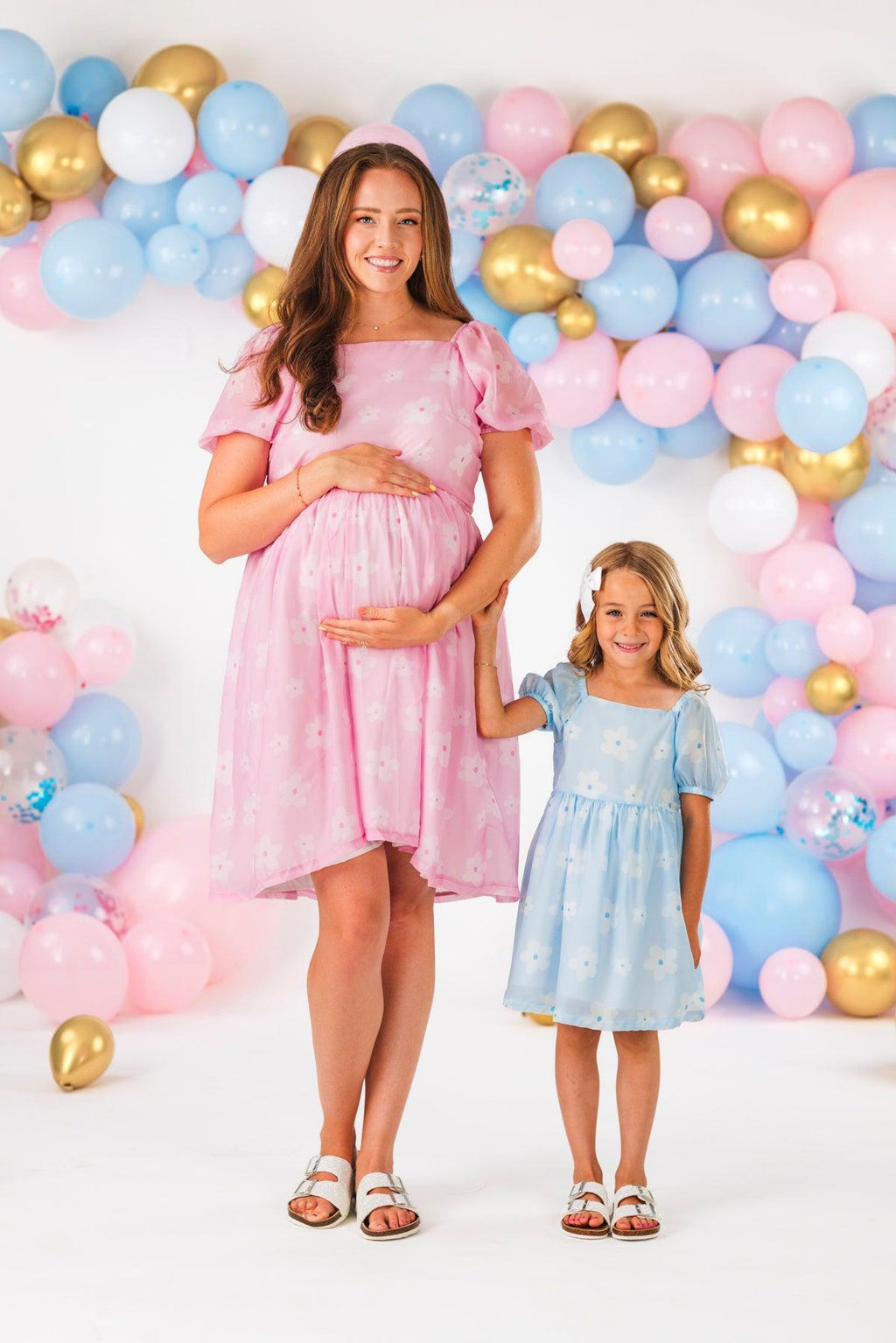 Mom & Me - Flower Print Dress