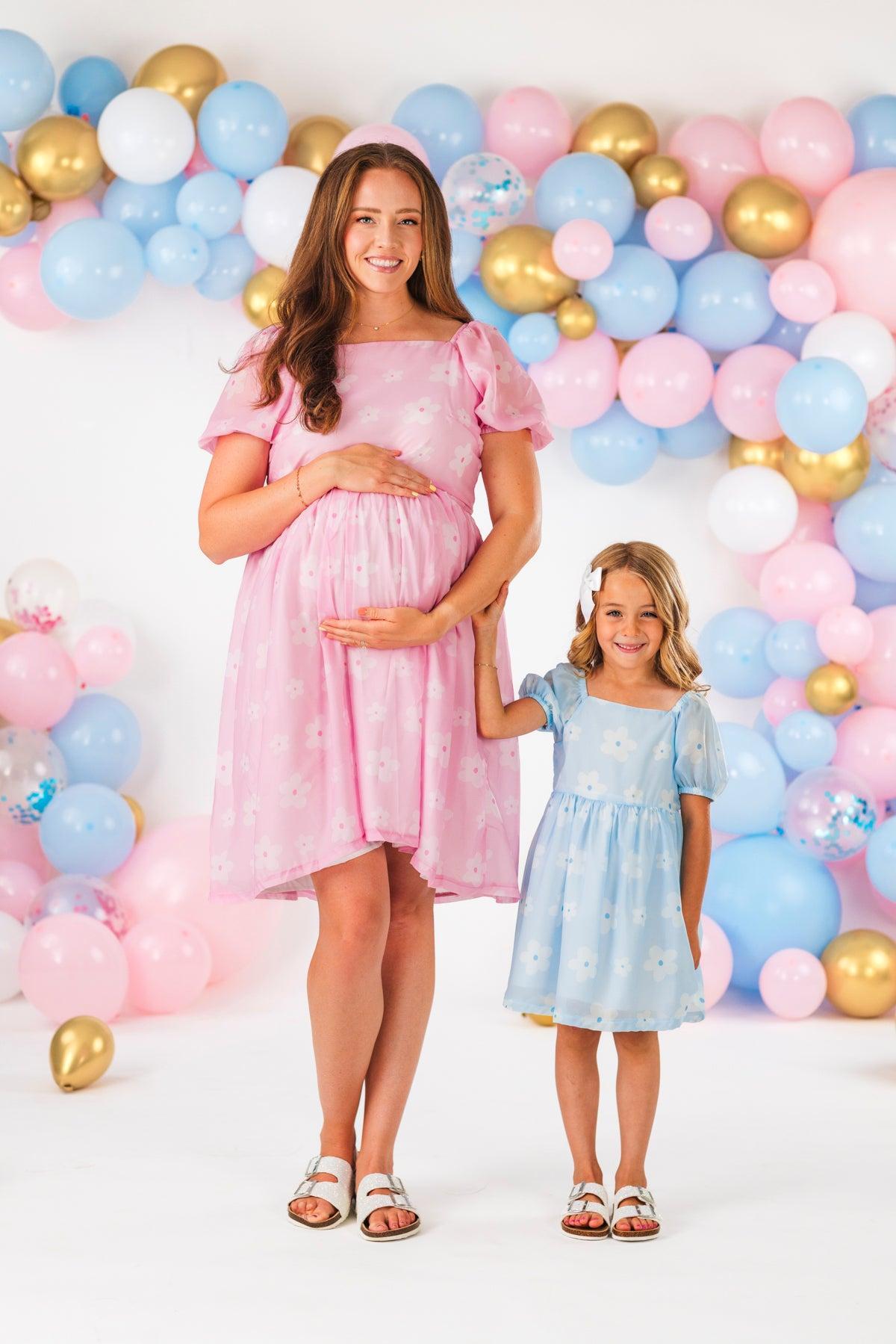 Mom & Me - Flower Print Dress