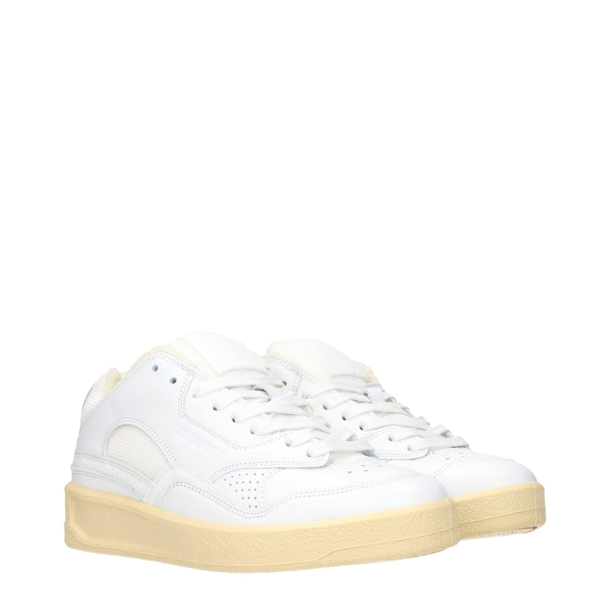 Jil Sander Leather Low Top Women's Sneakers