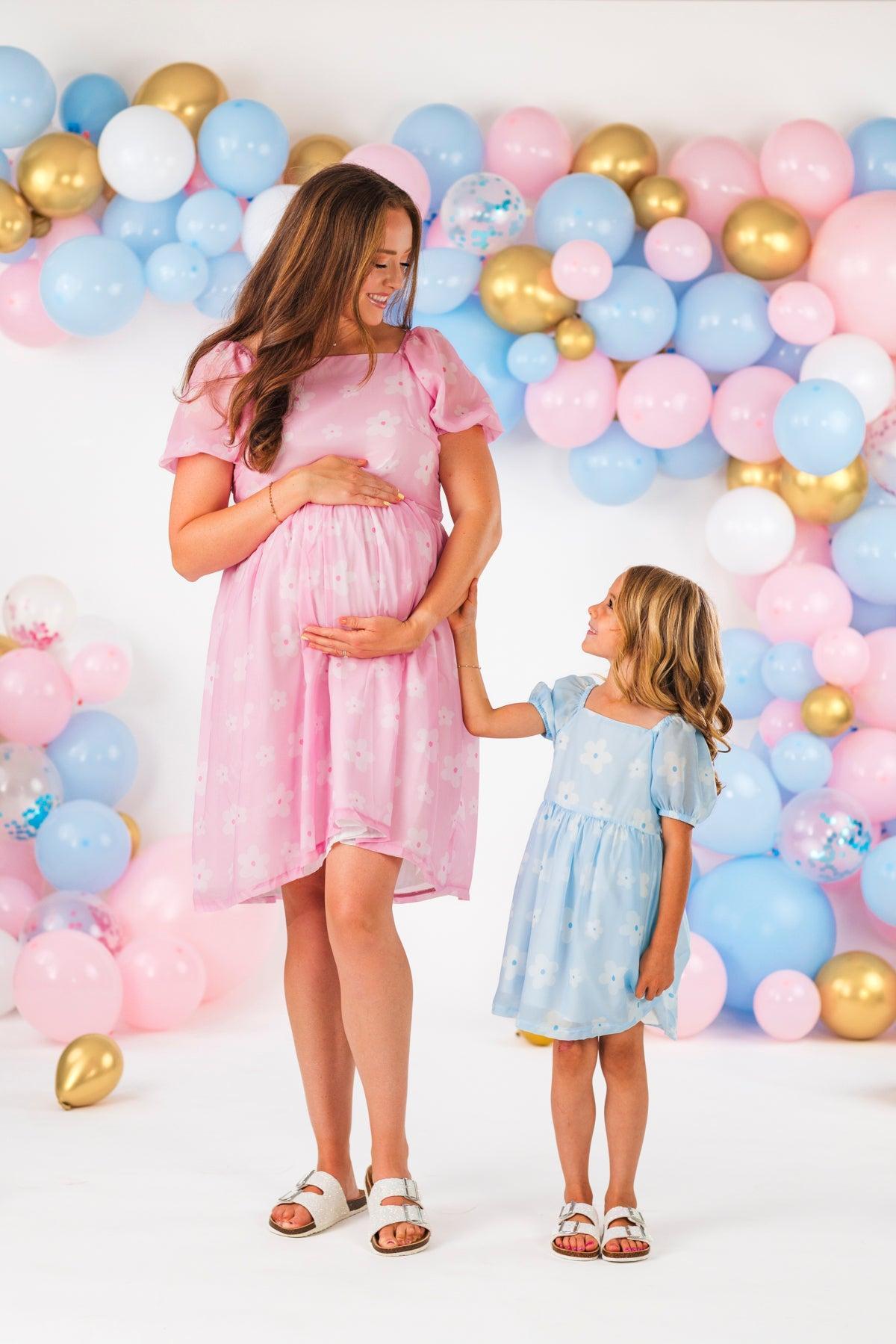 Mom & Me - Flower Print Dress