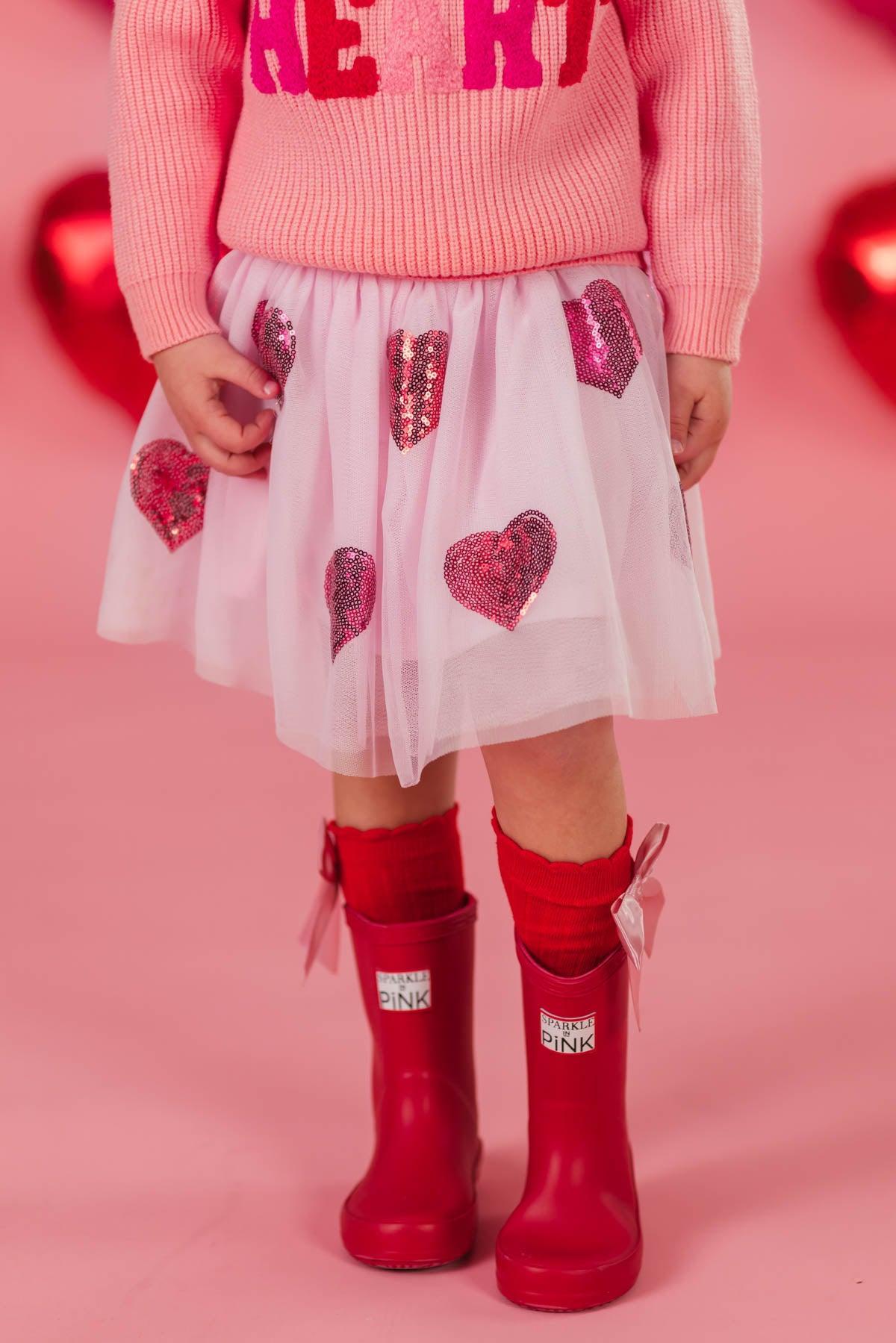 "Sweet Heart" Tutu Skirt Set