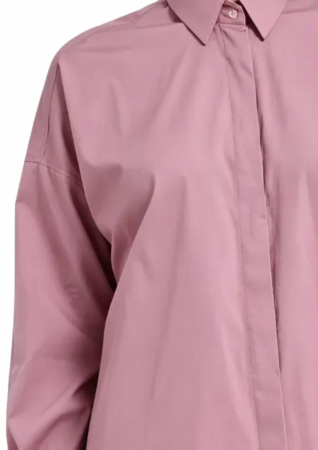 Dropped Shoulder Shirt In Pink