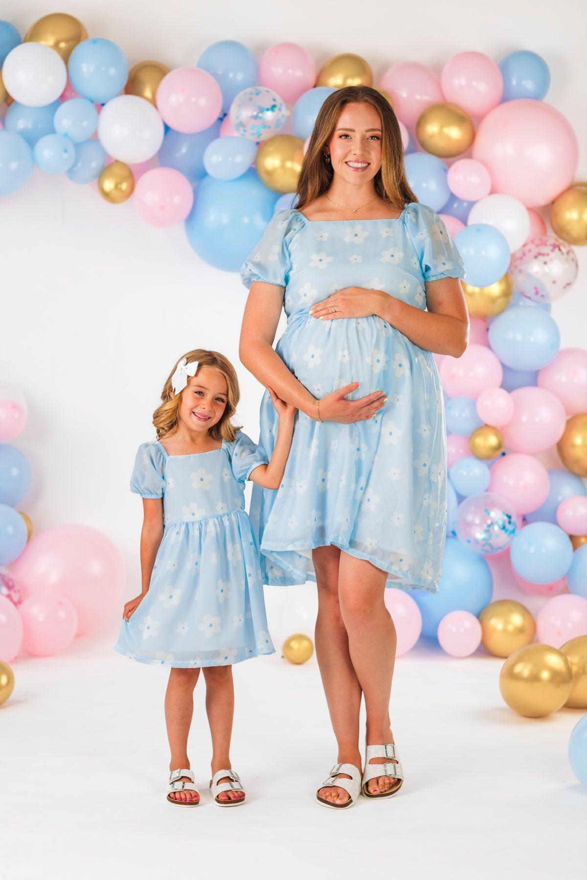 Mom & Me - Flower Print Dress
