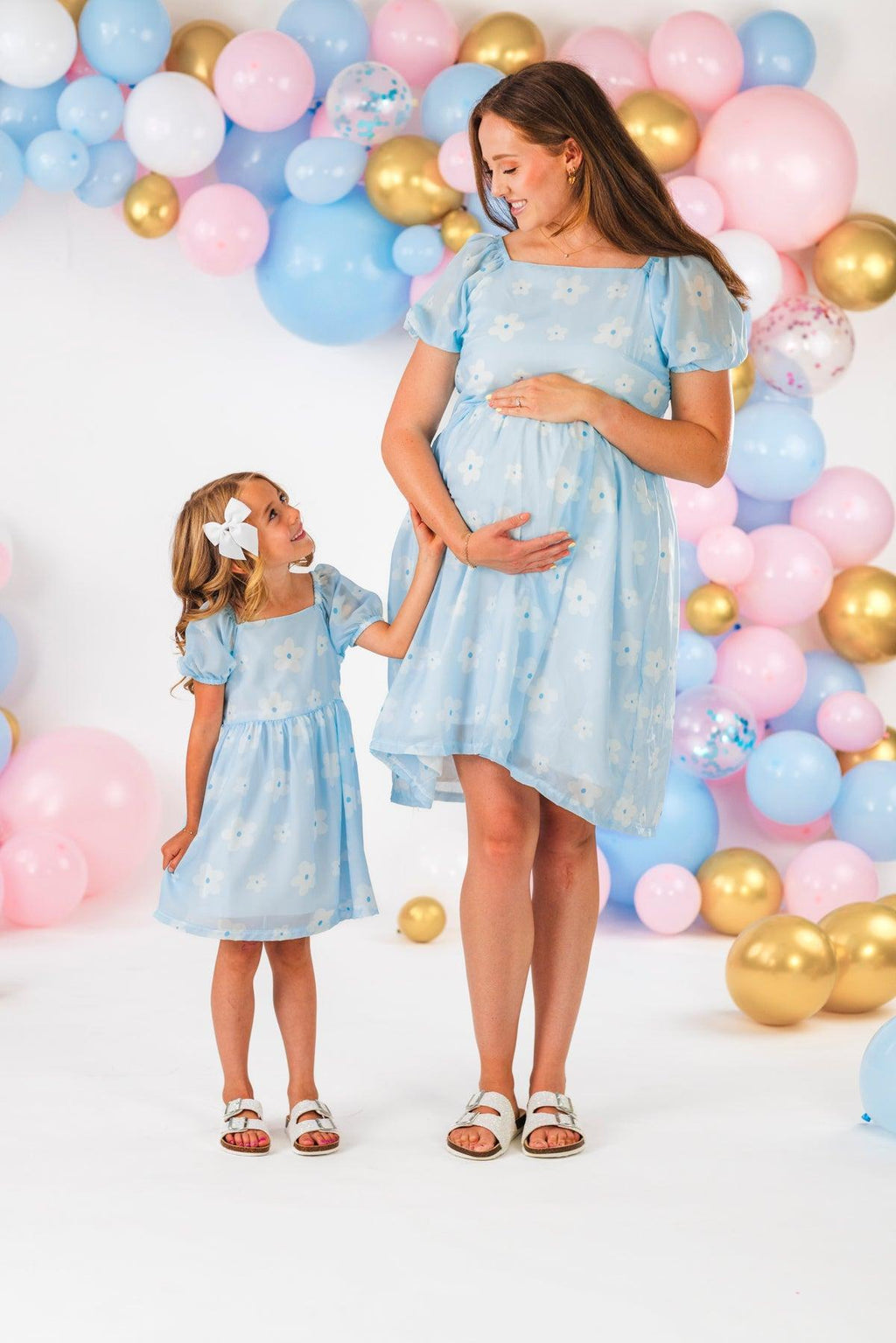 Mom & Me - Flower Print Dress