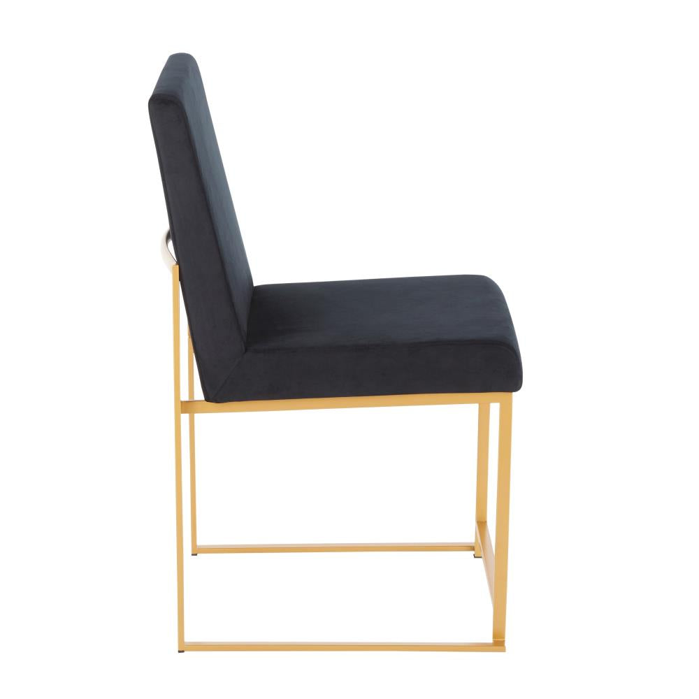 Velvet Upholstered Dining Chairs