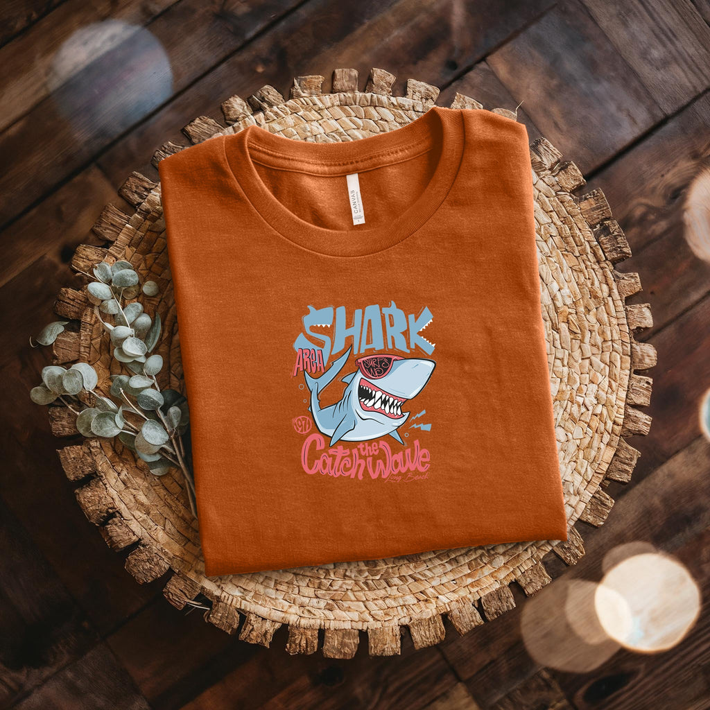 Jaws Unisex Crew Neck Printed T-Shirt