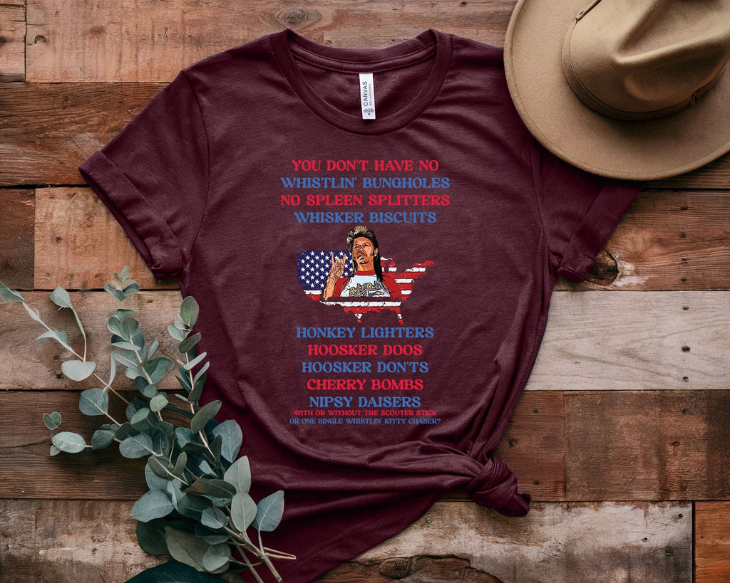Joe Dirt Trendy Straight Shoulder Short Sleeves