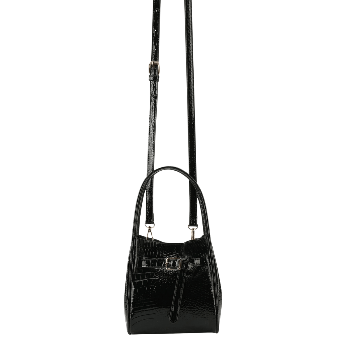 Hollace Croc Mini Tote