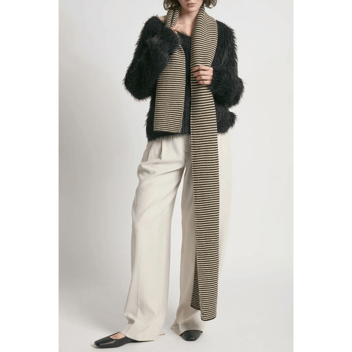 Striped Stitch Scarf