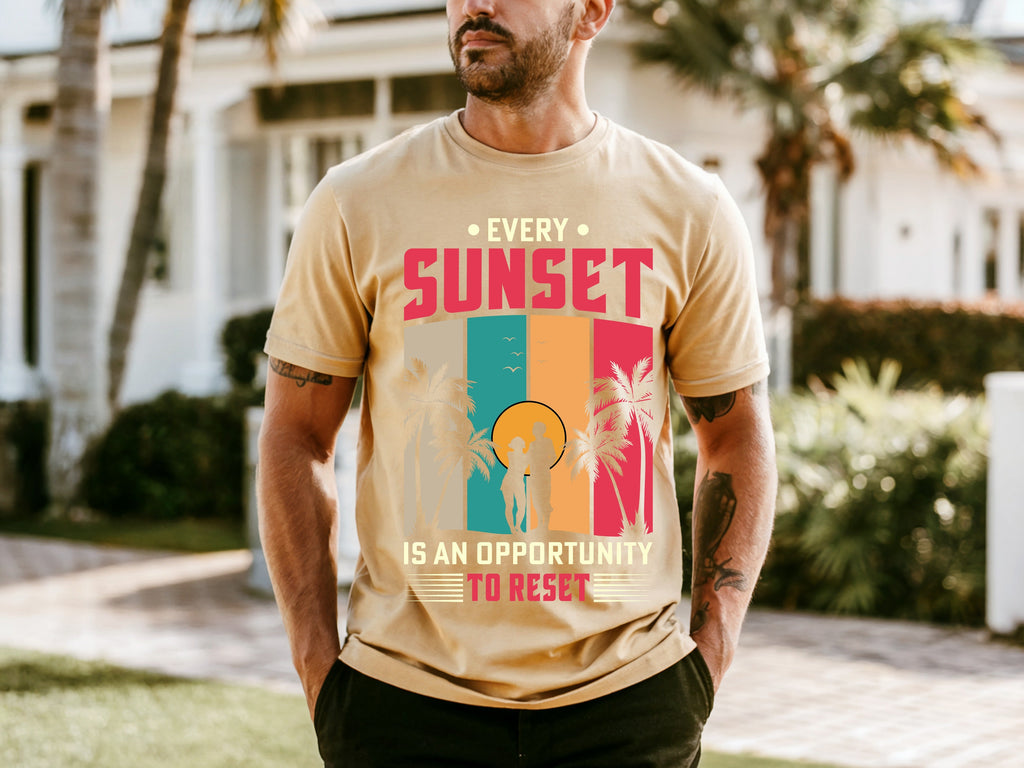 Couple On Vacation Unisex Niche T-Shirts