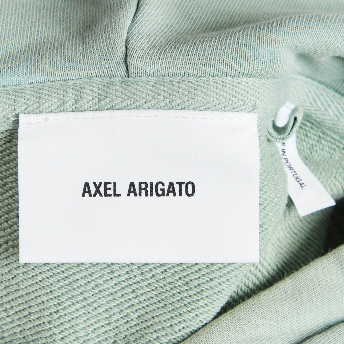 Axel Arigato Green Jersey Long Sleeve Hoodie