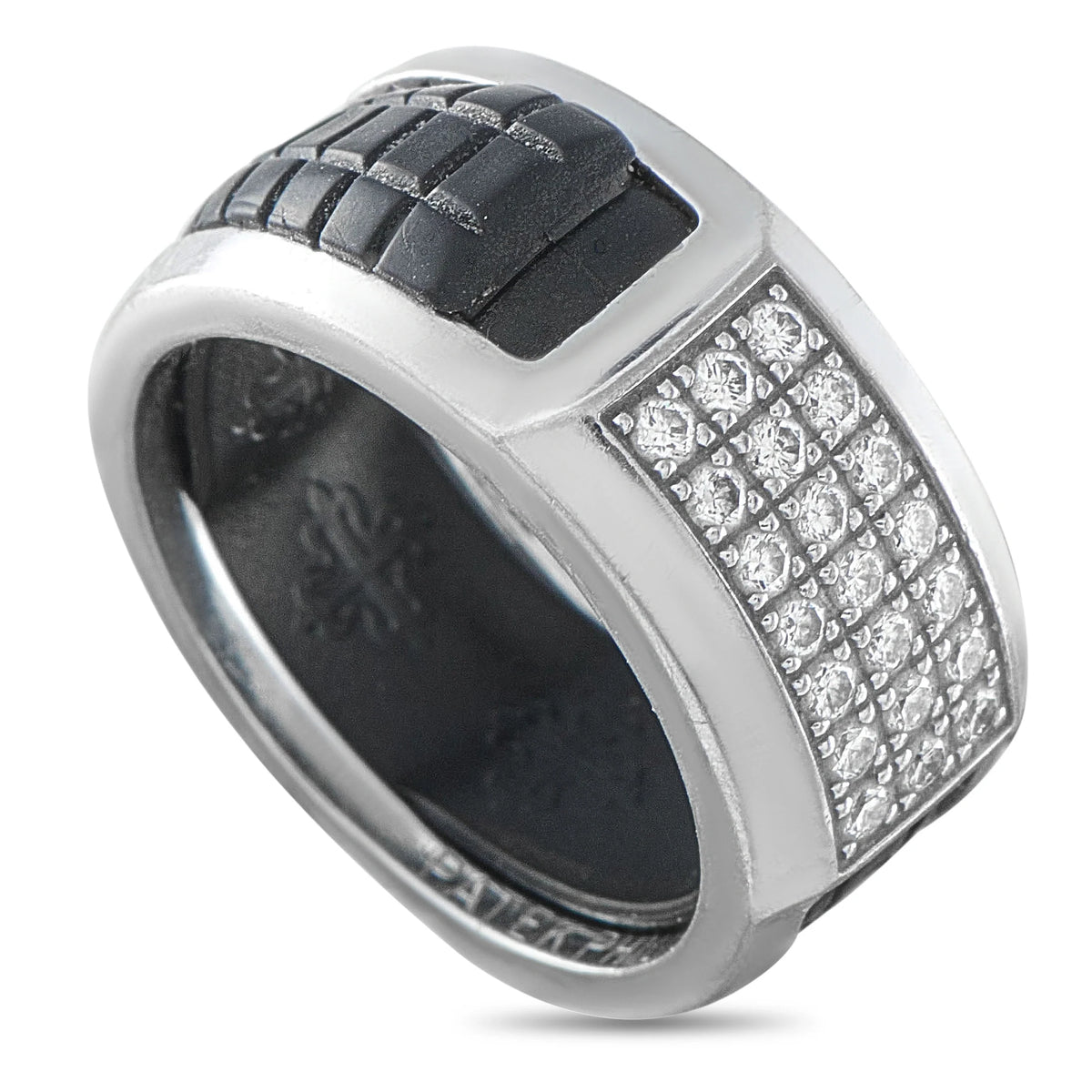 Patek Philippe Aquanaut Luce 18K White Gold Diamond Ring PP11-072826