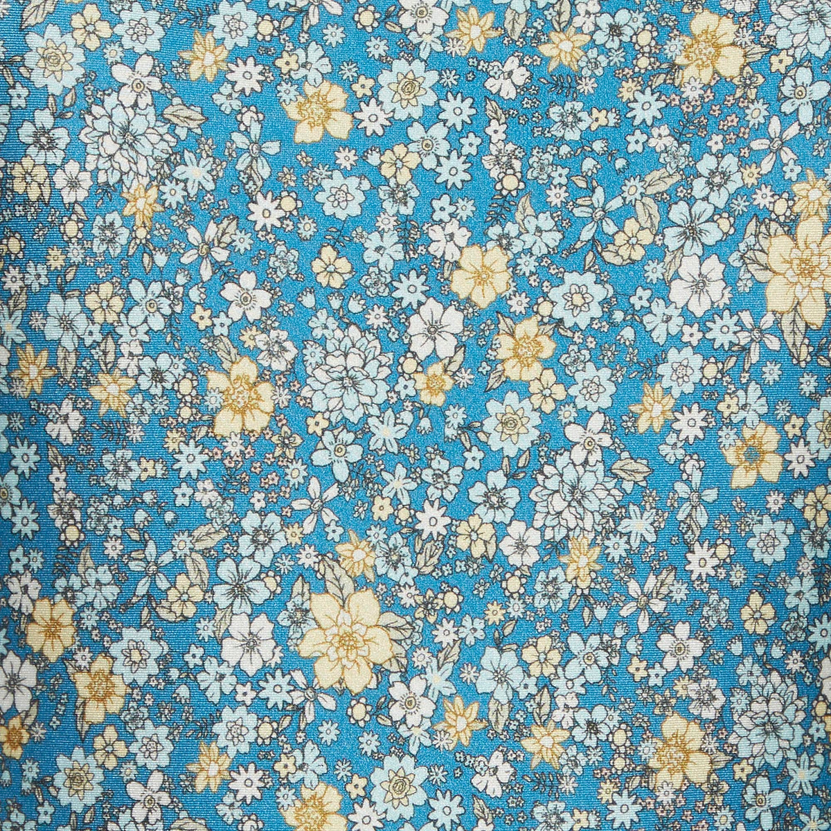 Zimmermann Blue Floral Print Jersey One-Piece Carnaby Swimwear