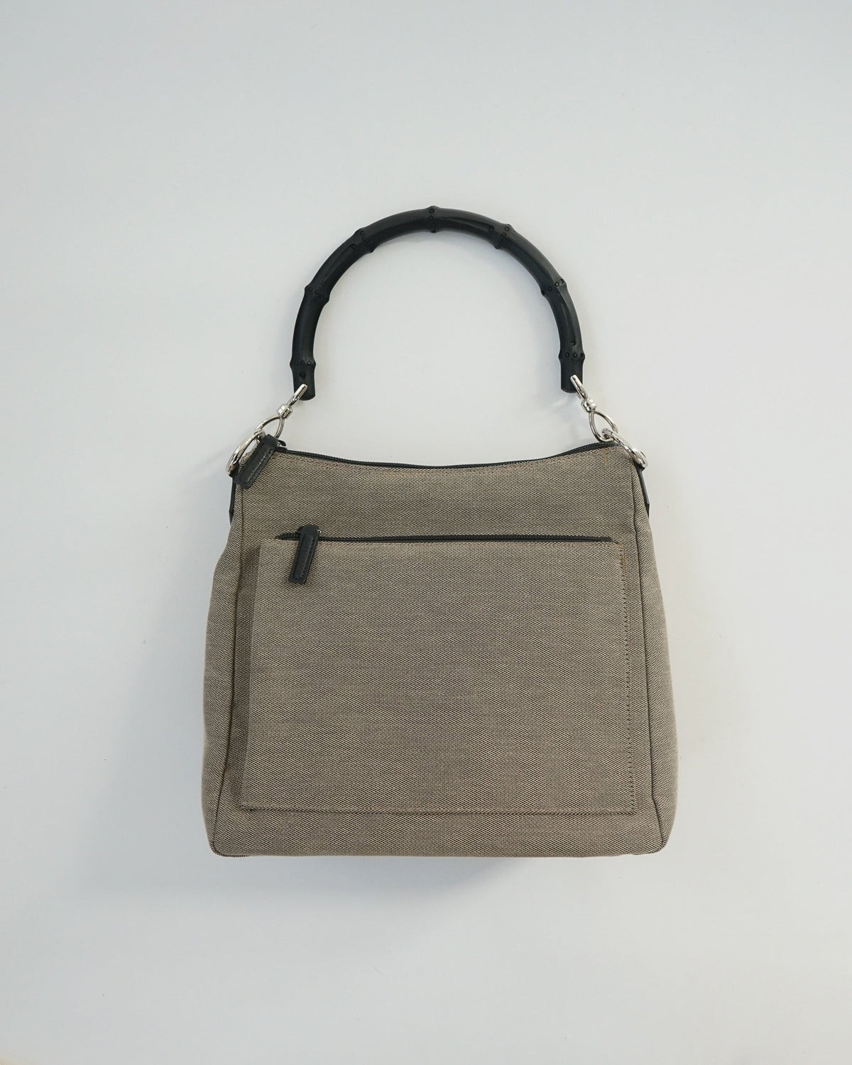 Small Tote Bag w/ Bamboo Handle
