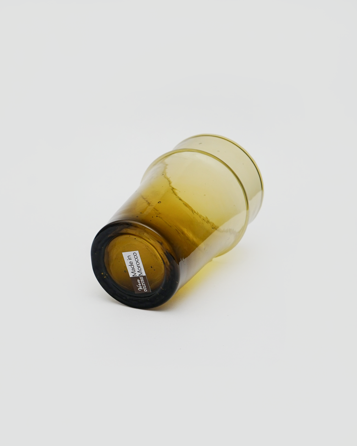 Moroccan Beldi Glass / Amber
