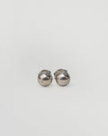 Silver Ball Stud Earrings