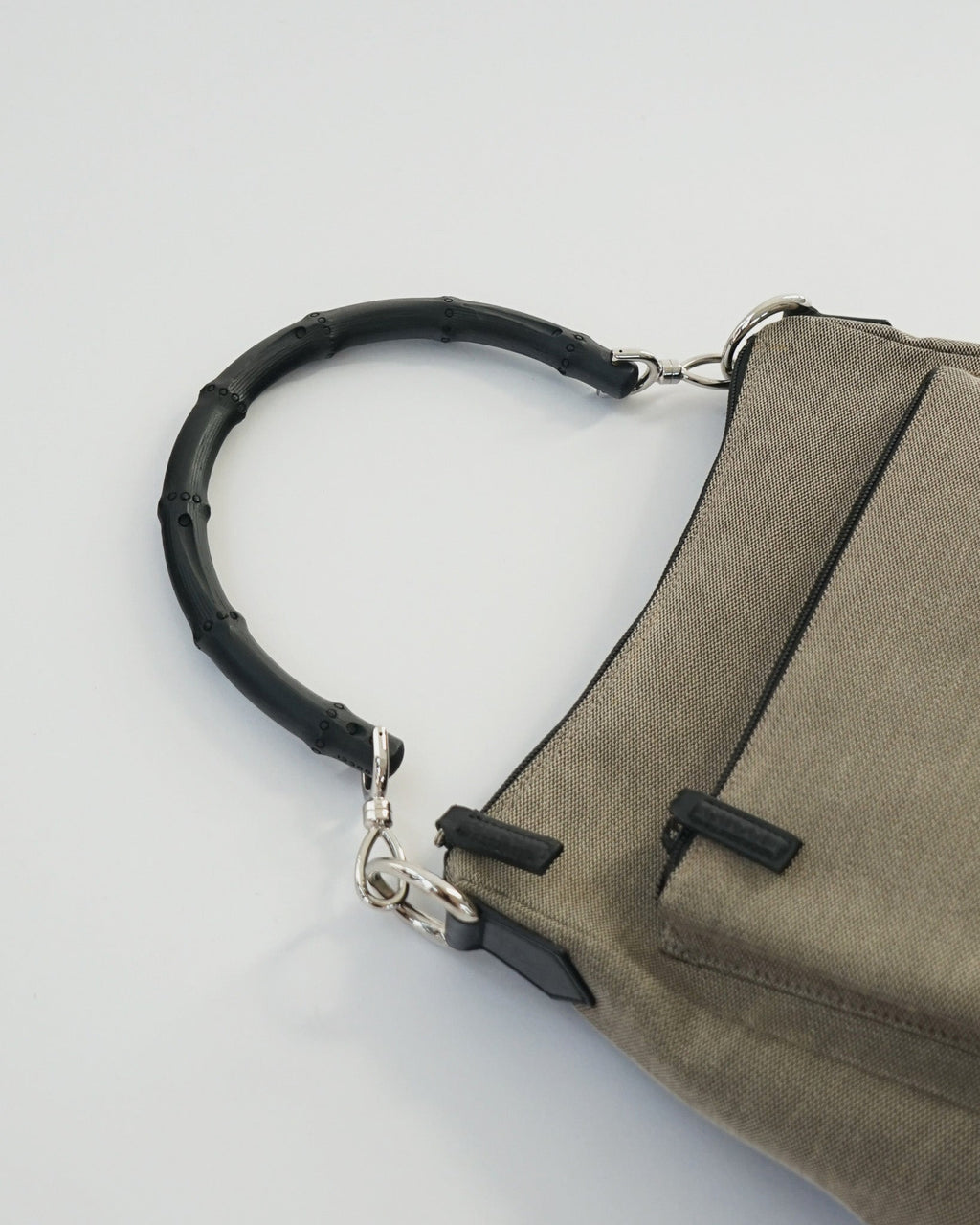 Small Tote Bag w/ Bamboo Handle
