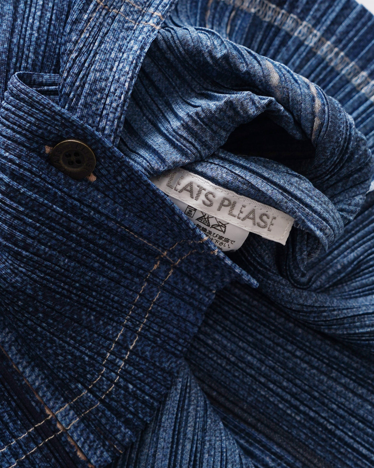 leats Please Denim Transcription S/S Shirt
