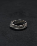 Silver Trinity Ring / Size: 5.75