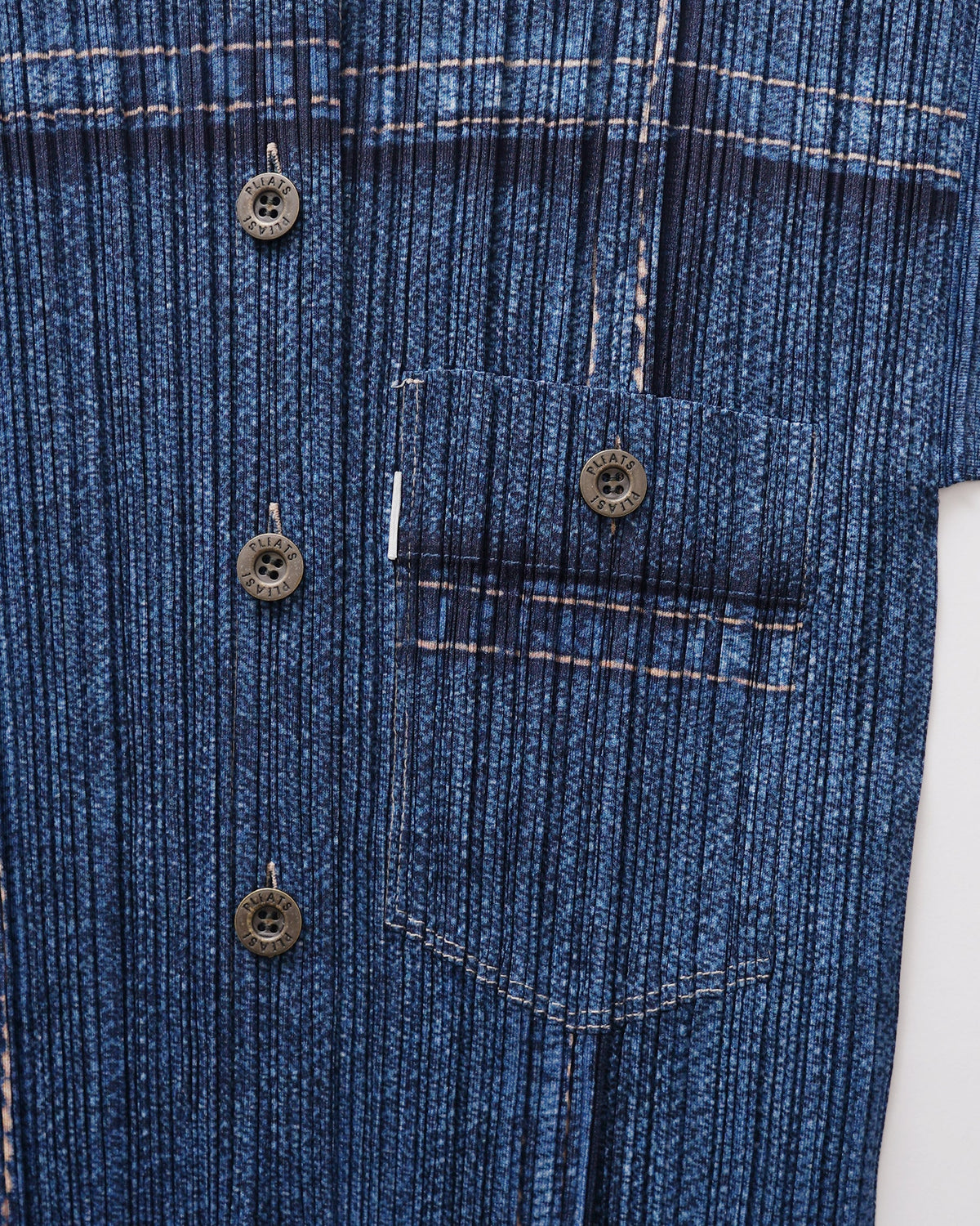 leats Please Denim Transcription S/S Shirt
