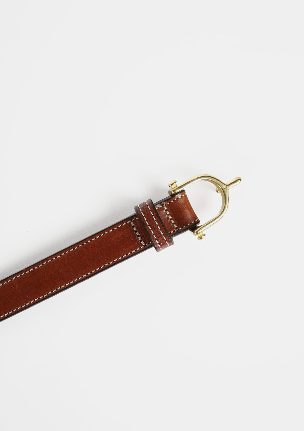 3/4" Spur Leather Belt