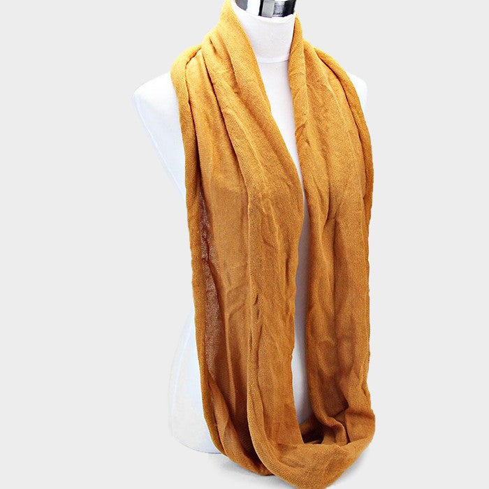 Solid Infinity Scarf
