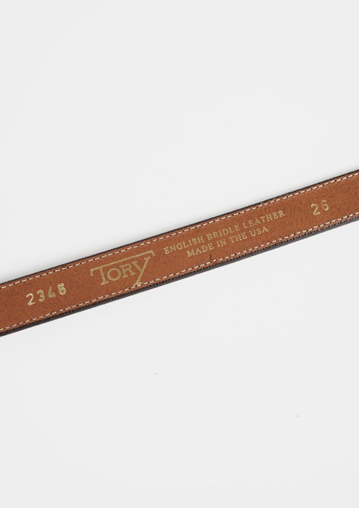 3/4" Spur Leather Belt