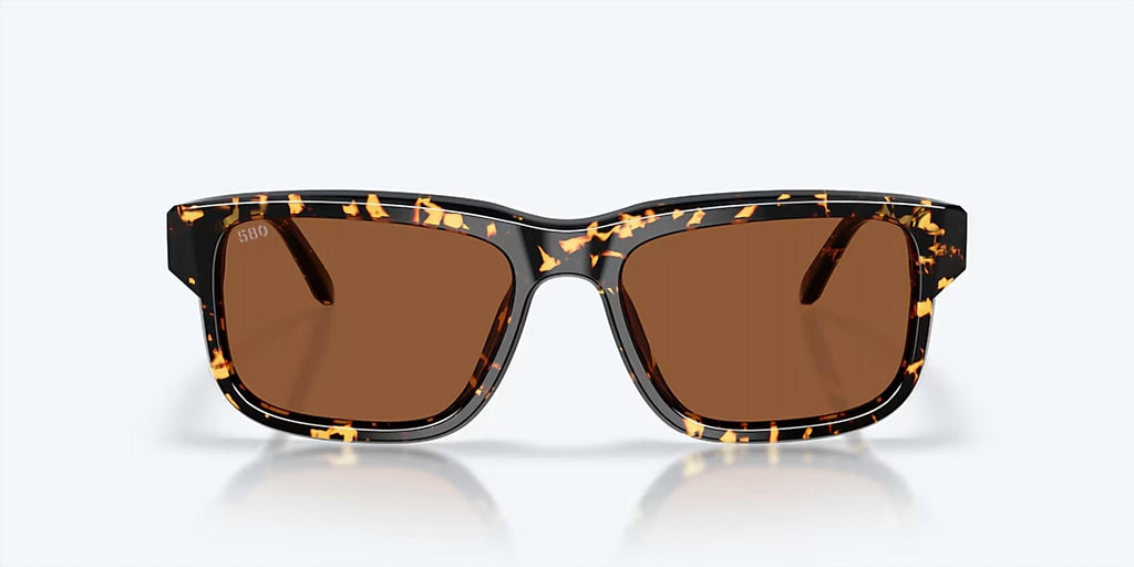 Unisex Shipwrecks Polarized Sunglasses In Tort/copper