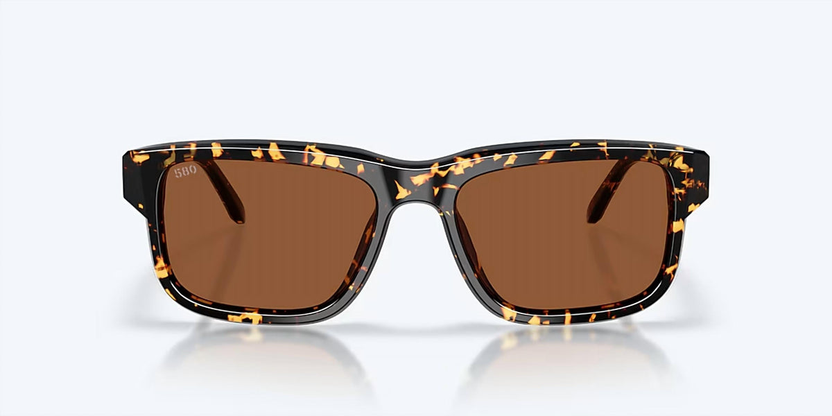 Unisex Shipwrecks Polarized Sunglasses In Tort/copper