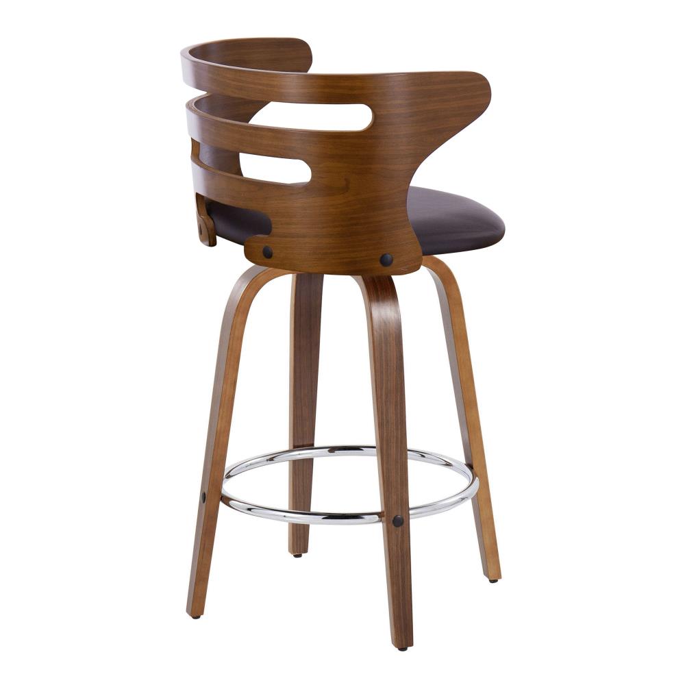 Upholstered Swivel Counter Stools