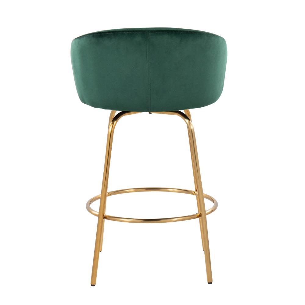 Luxe Steel Frame Counter Stools