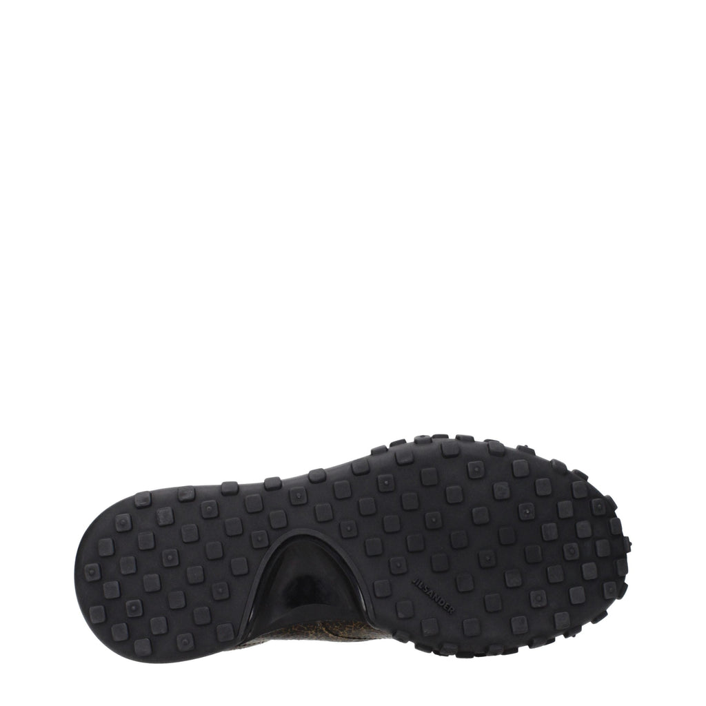 Jil Sander Leather Men's Sneakers