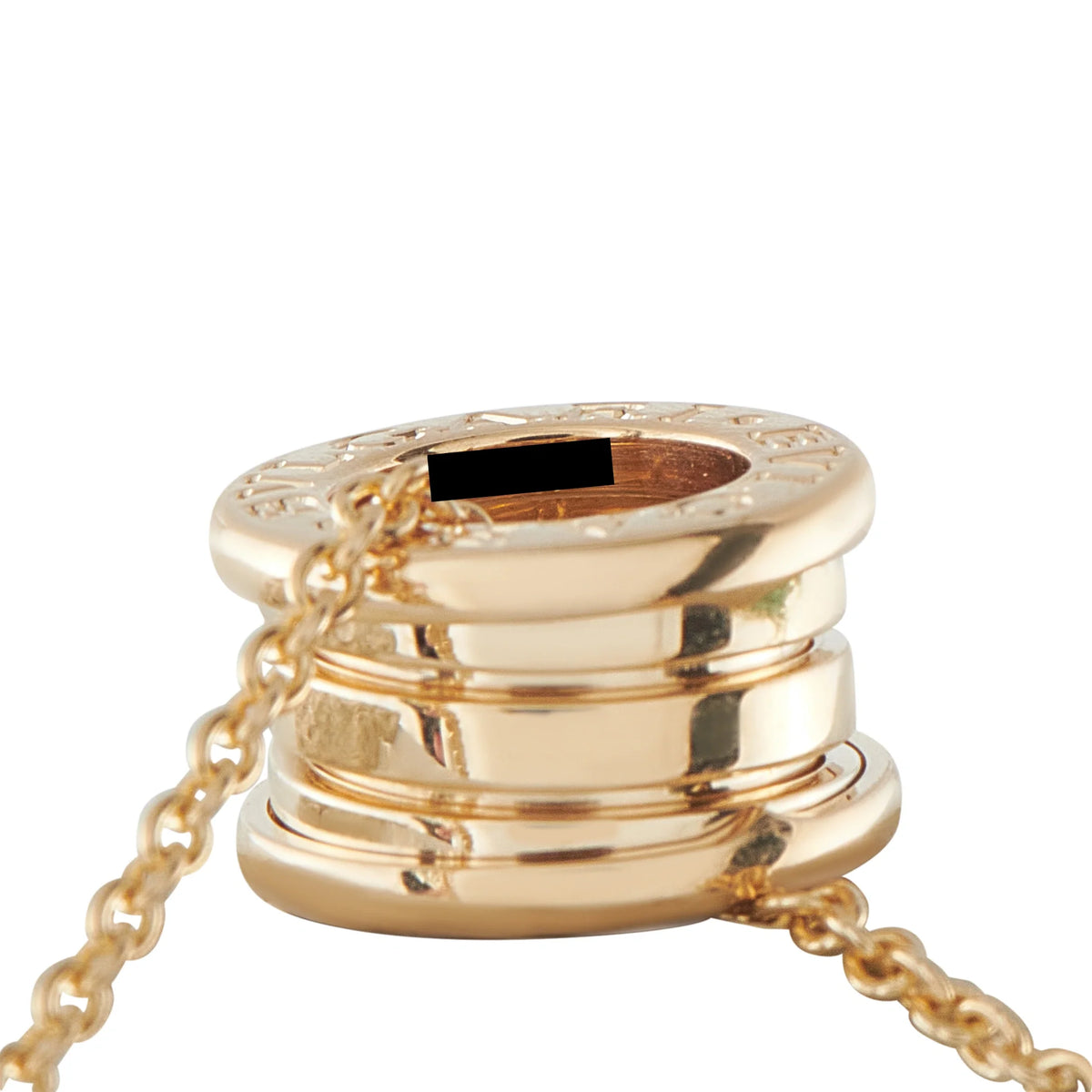 Bvlgari B.zero1 18K Yellow Gold Pendant Necklace BV10-100726