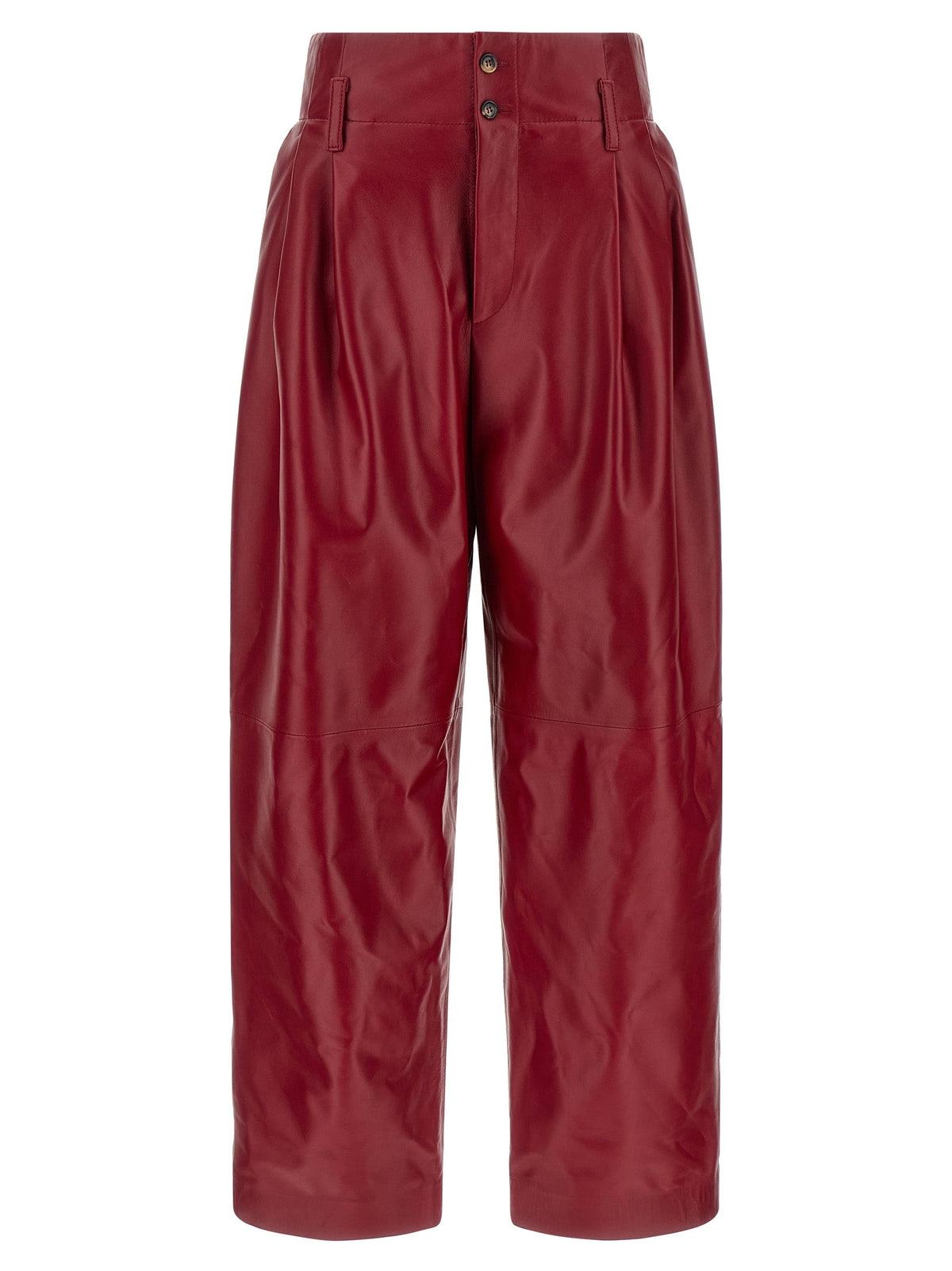 Alberta Ferretti Leather Women's Pants