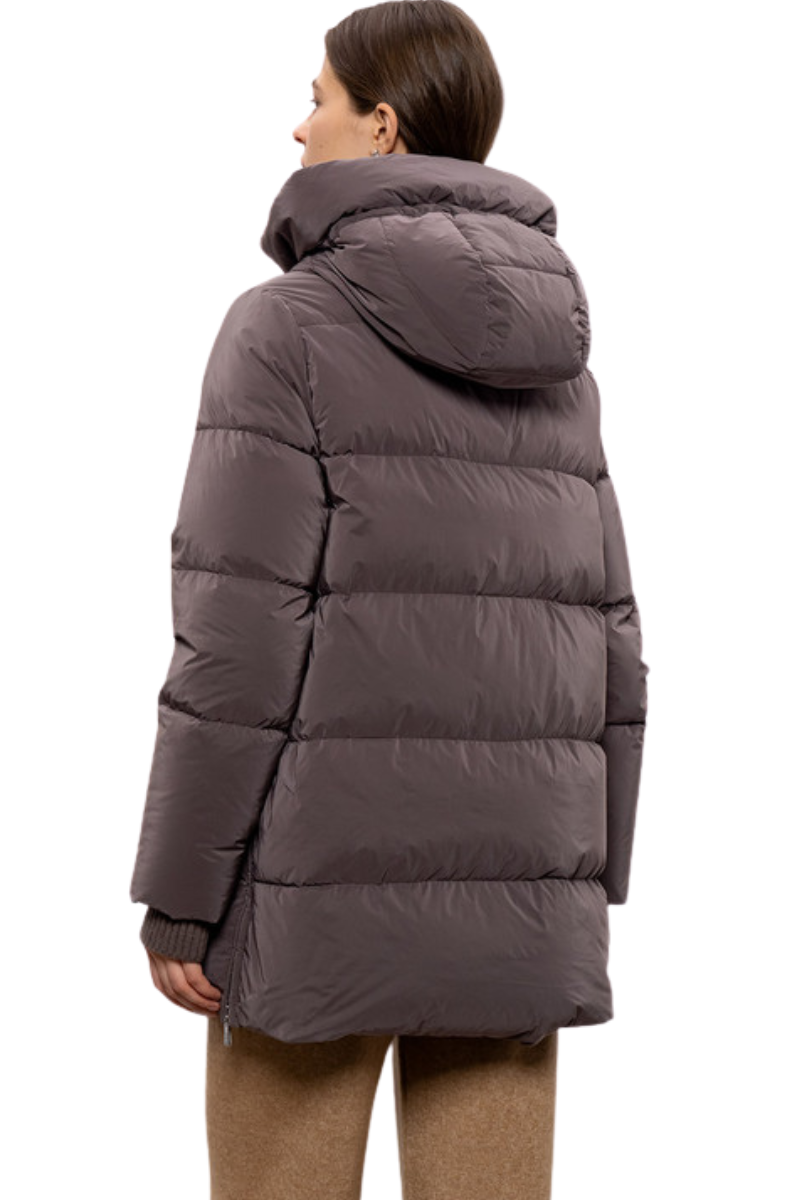 Moorer Carinziasf Down Coat Marrone