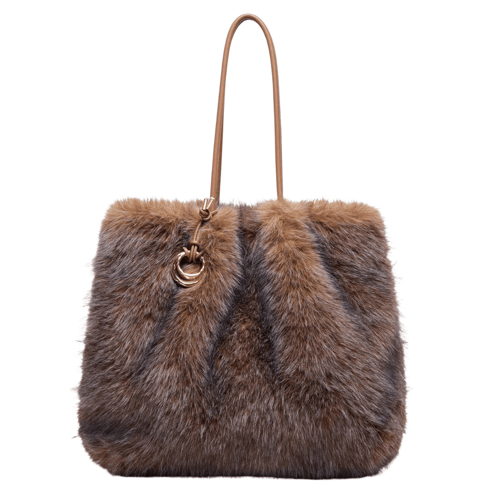 Noor Faux Fur Tote