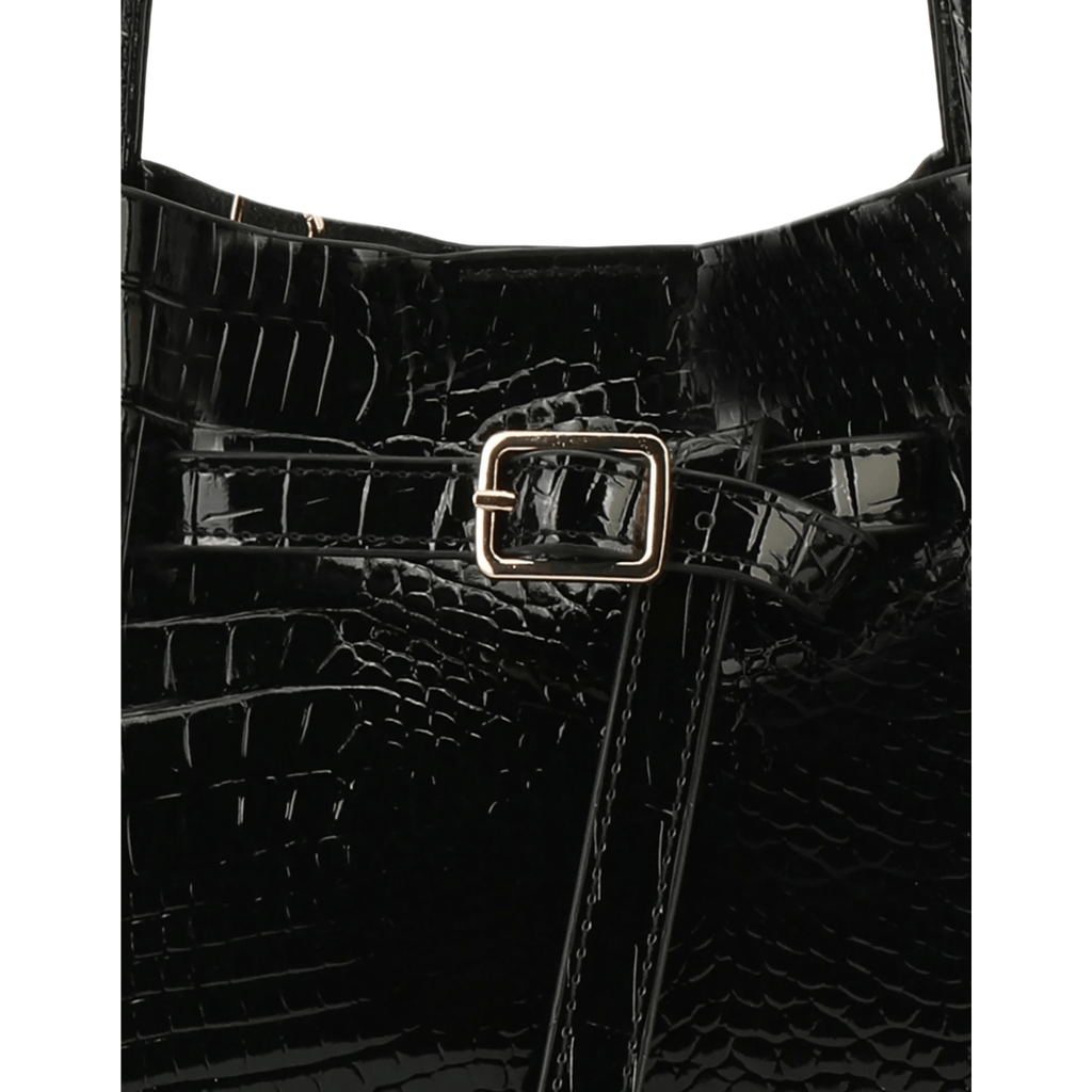 Hollace Croc Mini Tote