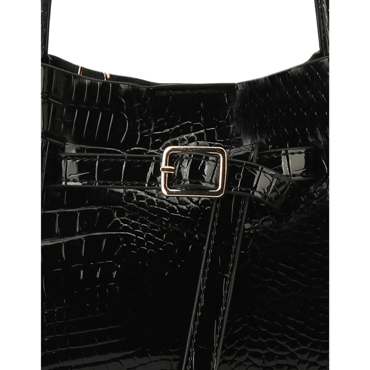 Hollace Croc Mini Tote
