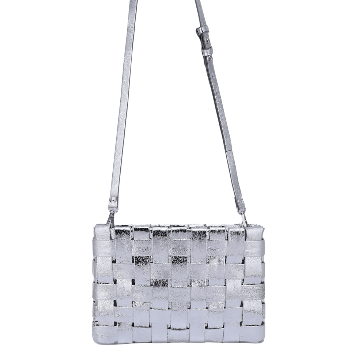 Lindy Woven Large Clutch