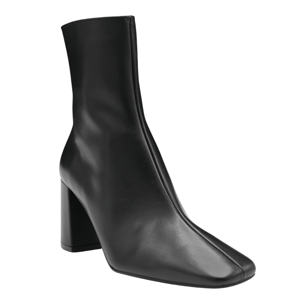 Derby Heeled Bootie