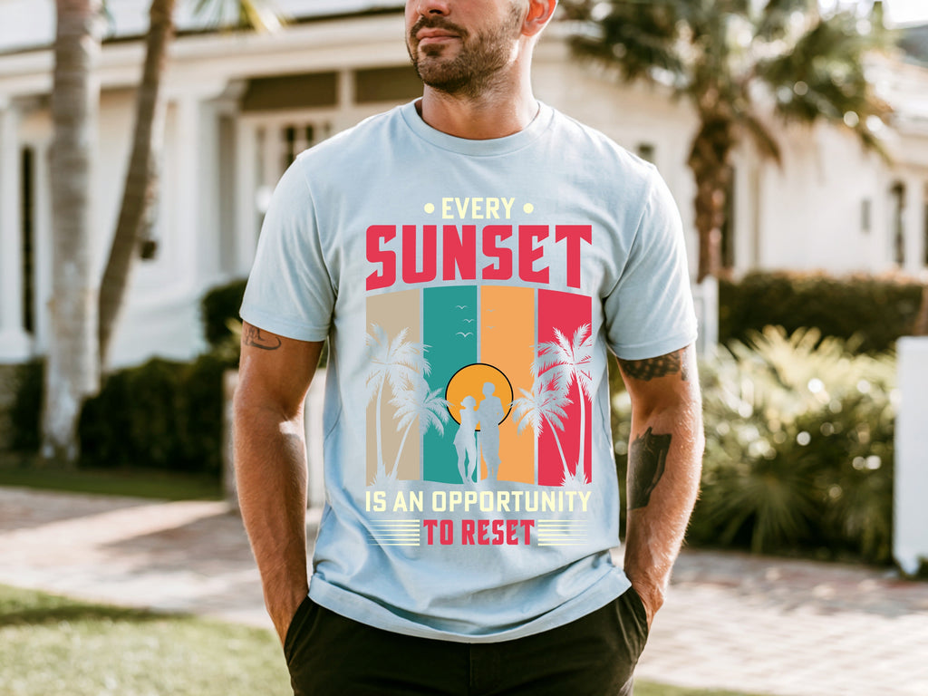 Couple On Vacation Unisex Niche T-Shirts